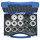Klauke set krimpovacích matríc, 10-300 mm² A 22 v plastovom kufríku, 10 ks