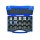 Klauke set krimpovacích matríc, blue connection® HB 5 v kufri, 6-185 mm², 8ks, séria K5