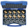 Klauke set krimpovacích matríc, 6-150 mm² HR 4 v plastovom kufríku, 10 ks