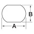 Greenlee dvojitý dierovač v tvare „D“