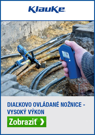 Klauke nožnice na rezanie káblov pod napätim
