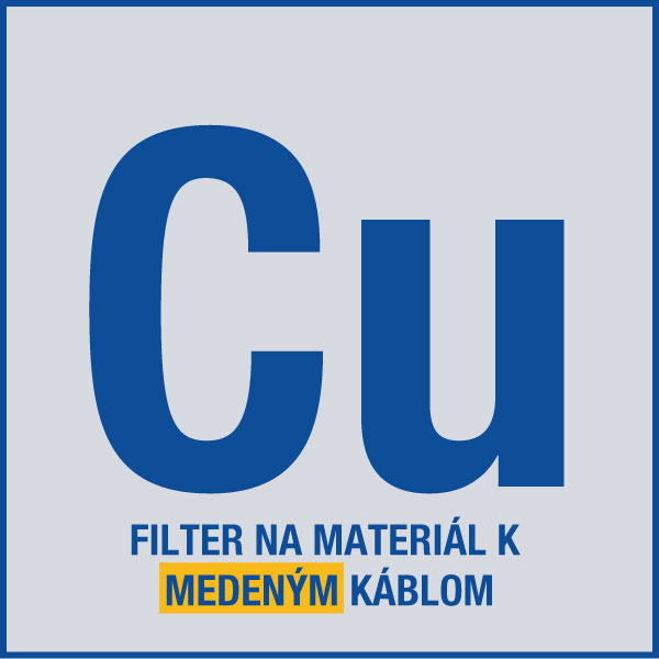 Filter Klauke Cu elektroinštalačný materiál na medené káble