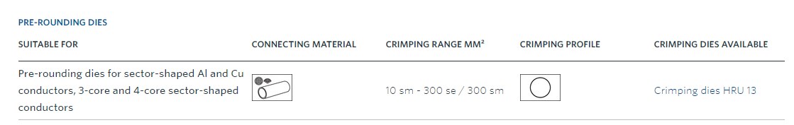 Klauke HK 120/42 ručné hydraulické krimpovacie kliešte, 16-400 mm2
