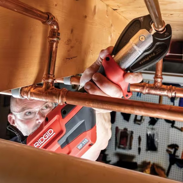 Klauke Krimpovací lis RP 115 v praxi